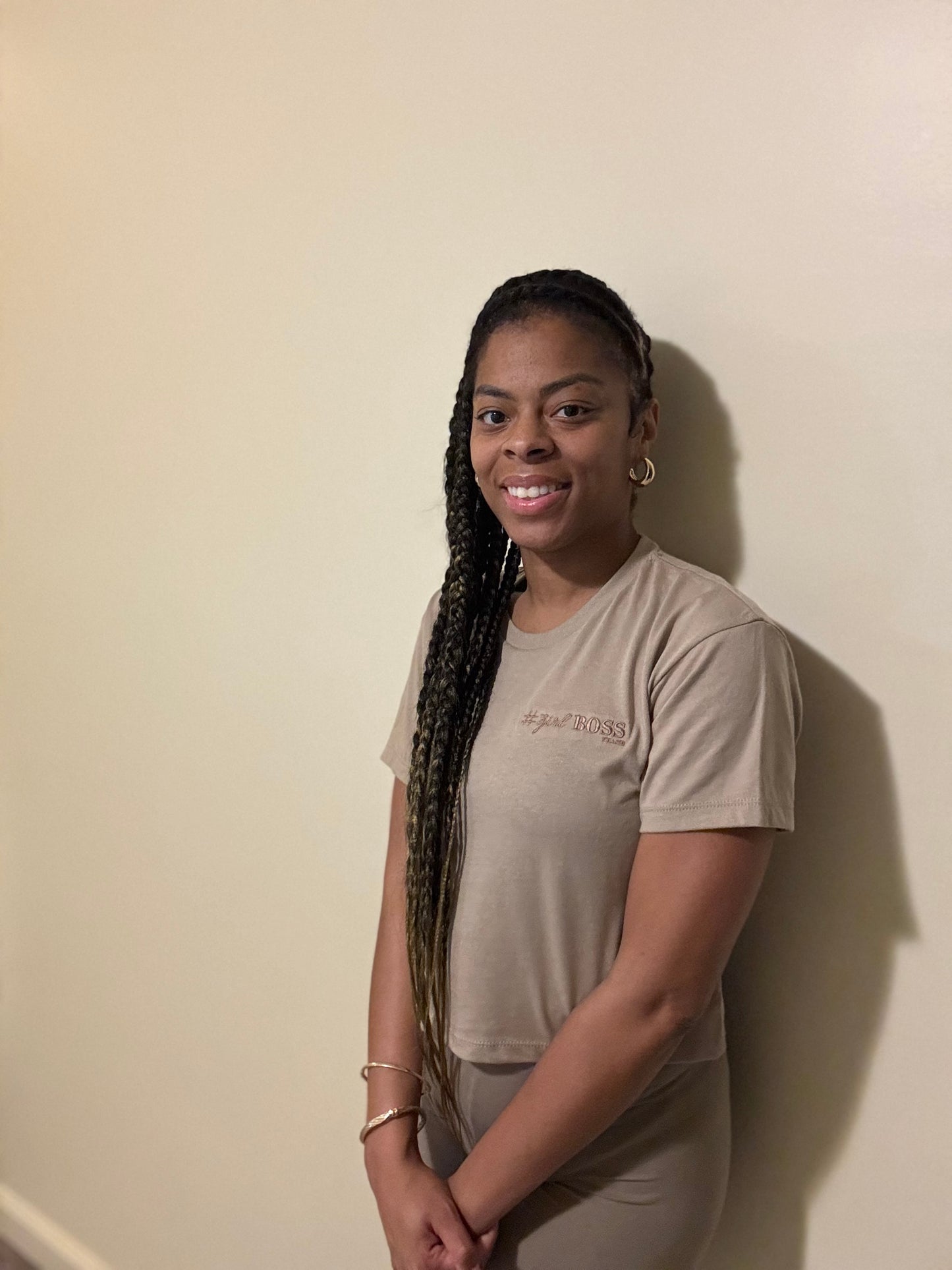 Loose Fit Cropped T-Shirt