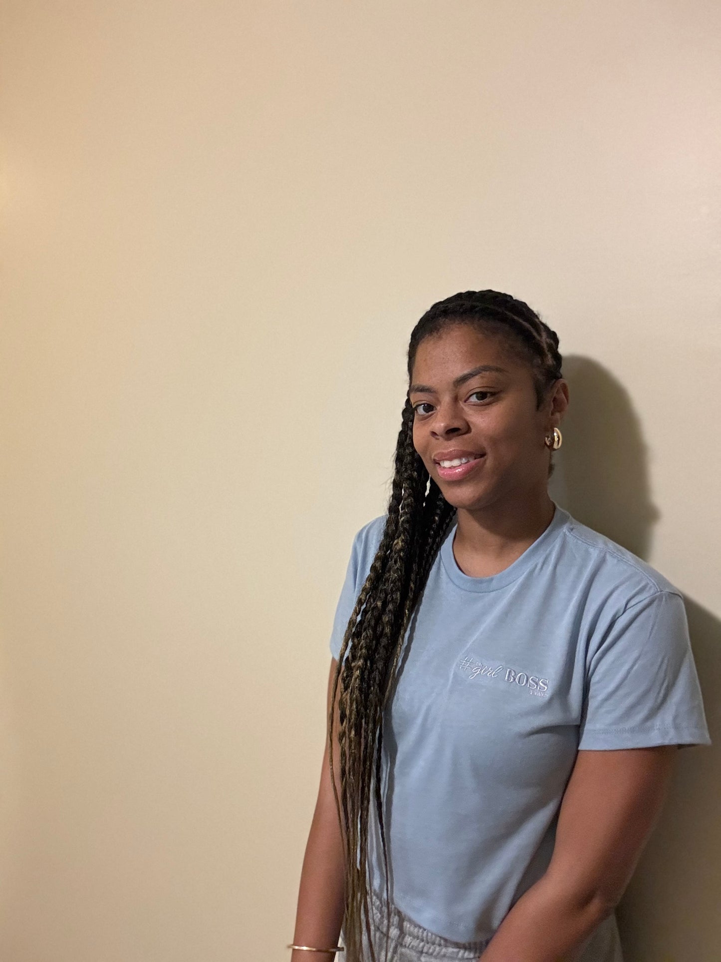 Loose Fit Cropped T-Shirt